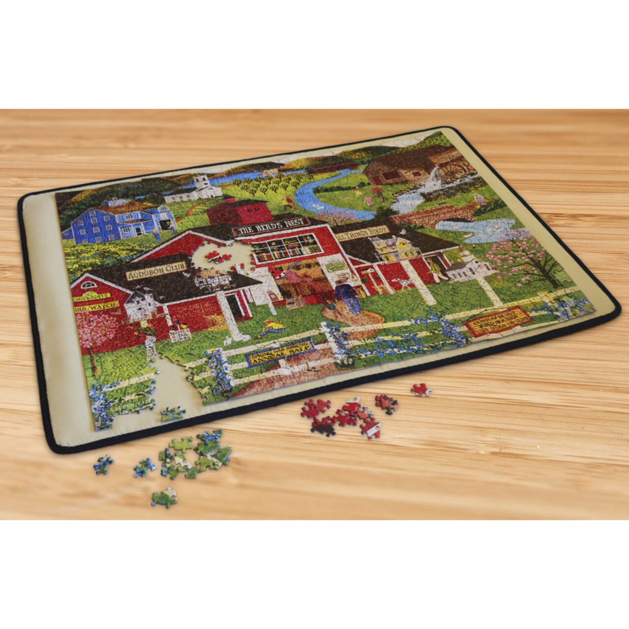 Masterpieces Puzzle Accessories -Fabric Puzzle Mat - 20.9"x30.7"